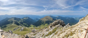 Panoramica dal Latemar