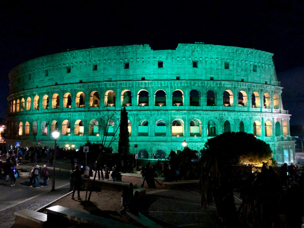 Roma Il Colosseo Verde