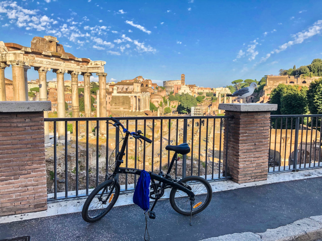 Roma in bicicletta