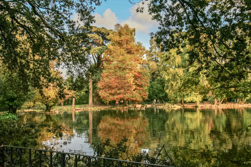 Roma Laghetto Di Villa Borghese