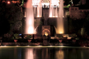 Villa d'Este di Notte